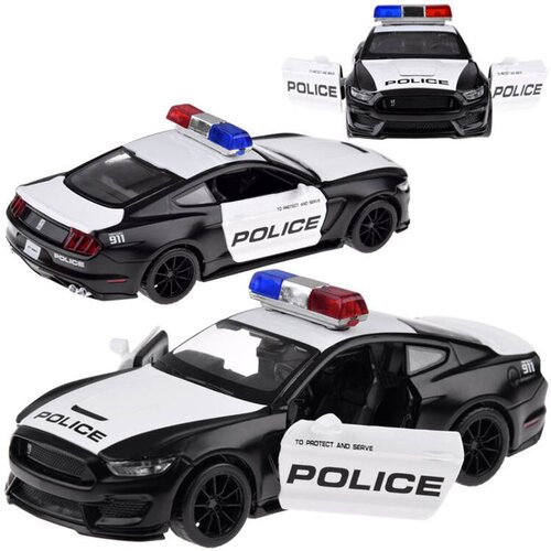  Metalni model policijskog automobila Ford Shelby GT350, 1:32, sa svjetlima i zvukom Slike
