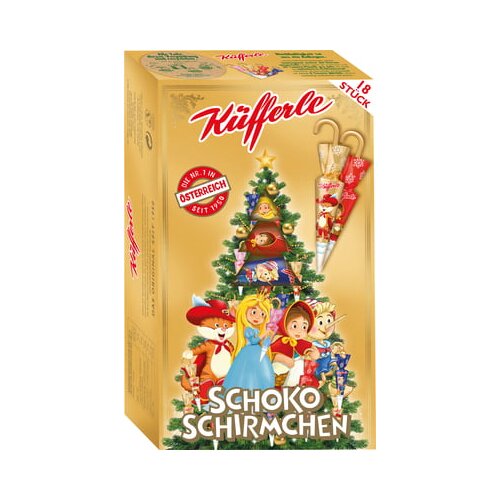 Küfferle Čokoladni dežniki "Svet pravljic" Cene