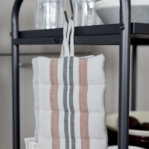 OYOY Living Design Jeklen servirni voziček na kolesih 37,5x52 cm Maki &amp;ndash; Slike
