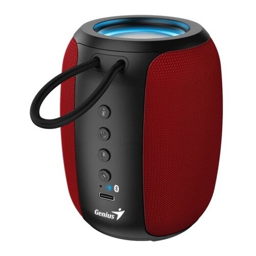 Genius prenosni zvočnik SP-915BT, 5 W, RGB, rdeča, 31730052403 Slike