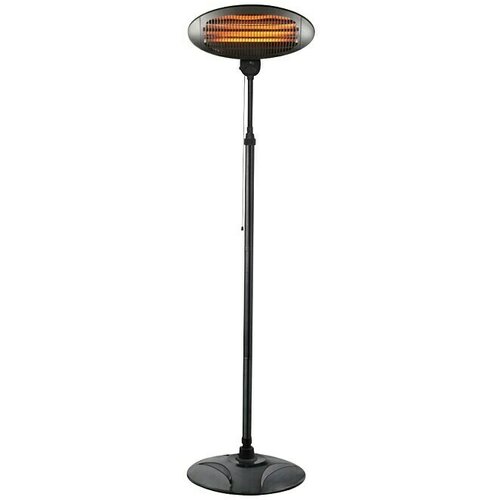 VOLTOMAT HEATING Kvarčni grelnik za teraso (2000 W, višina: 200 cm, črn) Cene
