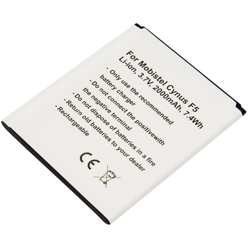 AVIZAR Nadomestna baterija za pametni telefon Mobistel Cynus F5 Li-ion 3,7 V 2000 mAh 7,4 Wh, Bela, (5000070218) Cene