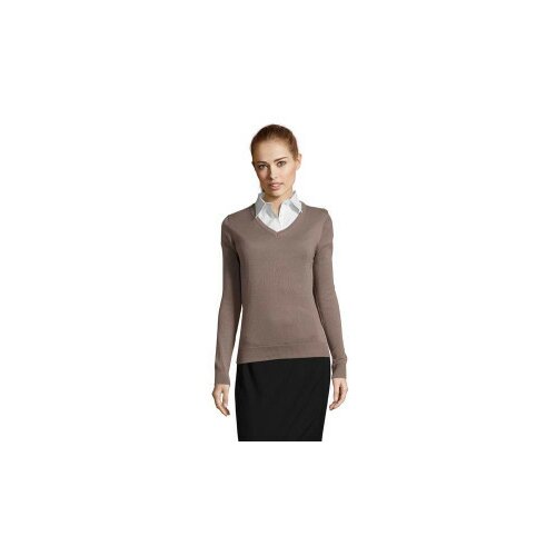  SOL'S Galaxy ženski džemper na V izrez siva XL ( 390.010.71.XL ) Cene
