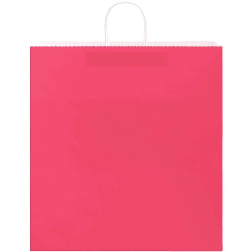  Papirnate vrećice 250 kom s ručkama ružičaste 45x17x48 cm Slike
