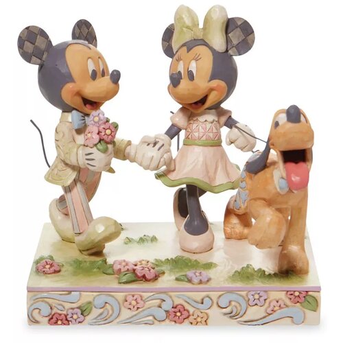 Jim Shore Spring Mickey, Minnie and Pluto Figurine ( 065804 ) Cene