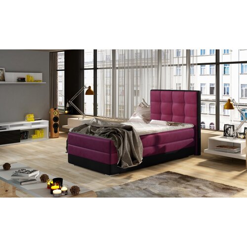 ELTAP Boxspring krevet Aster 90x200 s uzglavljem i spremi�tem-Leva-Mat Velvet 68, Mat Velvet 99 Cijene