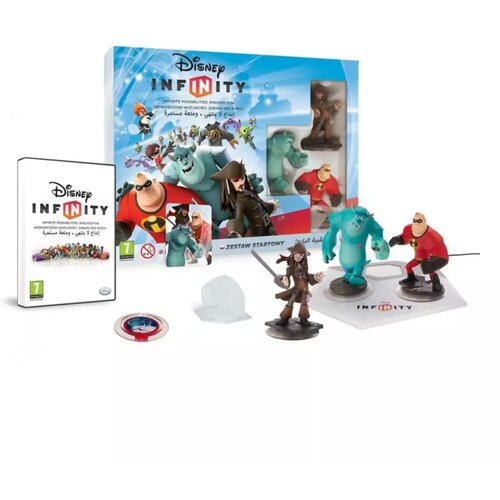 Disney Interactive PS3 Infinity Starter Pack (Jack Sparrow+Mr.Incredible+Sulley+Game+Playset Piece+Power Disc) Slike