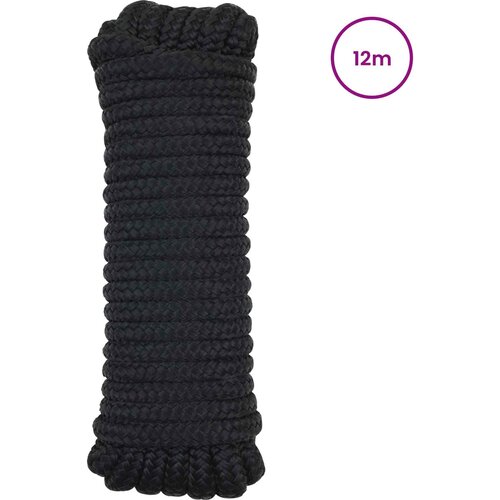  Konopac za čamce 12 m 2 Crna Poliester Slike