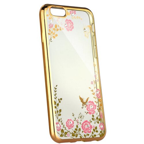 mobiline.si gumijasti / gel etui flower za samsung galaxy A71 - zlati Cene