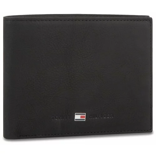 Tommy Hilfiger Velika moška denarnica Johnson Cc And Coin Pocket AM0AM82565/AM0AM00659 Črna