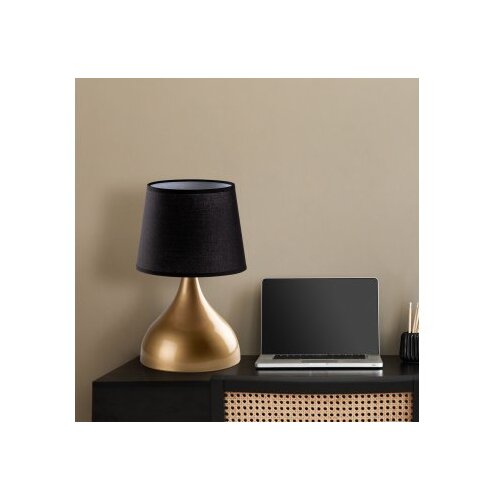 Opviq Stona lampa Gota-15474, Zlatno-crna Slike