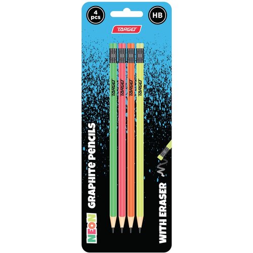 Target grafitna olovka s gumicom neon 4/1 27419 Cijene