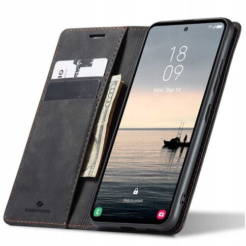 Spacecase OVITEK DENARNICA ZA SAMSUNG GALAXY S23 FE OVITEK ČRNO, (21963323) Cene