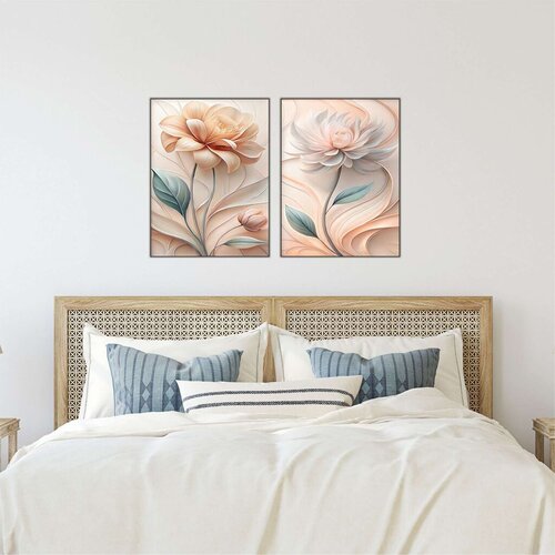 Wallity slika Mdf-00128, 40x60 cm, 2 dela Cene