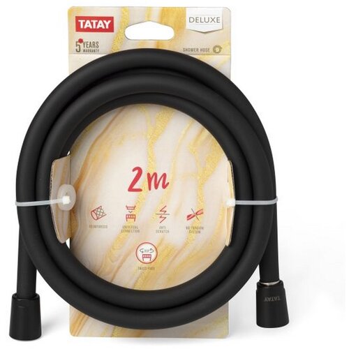 Tatay Crijevo za tu&scaron; loop deluxe 2m Crno Cijene