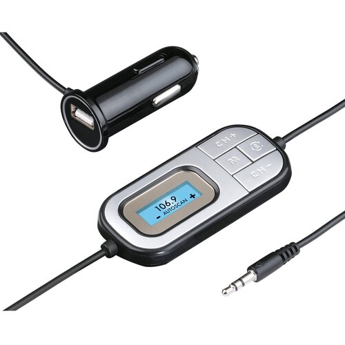 FM Transmitter + punjač za mobitel 1A 3,5mm Hama 14155 Cijene