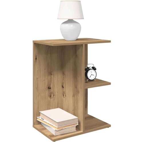 vidaXL Noćni ormarić artisan hrast 46,5x29x61 cm konstruiranog drva Cene