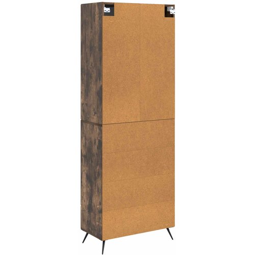  Set ormara 2 kom. Dimljeni hrast Konstruirano drvo Smeđa 66 x 34,5 x 90 cm Slike