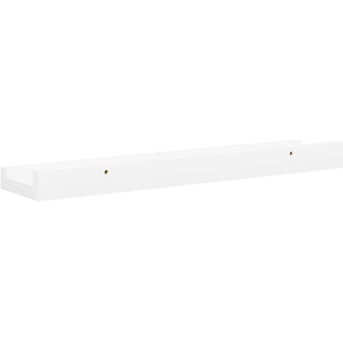 Zidne police 4 kom bijele 40 x 9 x 3 cm Slike