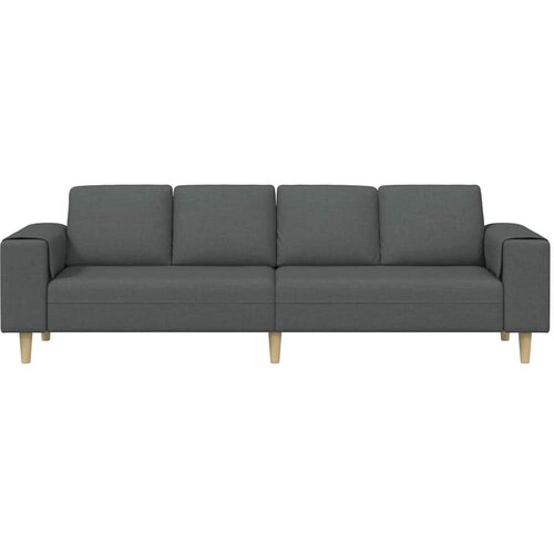  Kauč za dnevni boravak Tamno siva 250 x 77 x 76 cm Poliester Slike