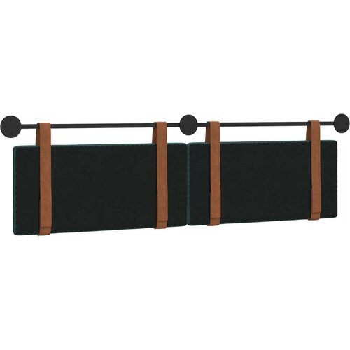  Držeće uzglavlje Zidne Tamnozelena 190 x 55 x 5 cm Antikni PU - Tamnozelena 180 cm bez LED Slike