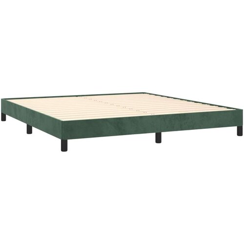 VidaXL okvir za krevet tamnozeleni 180x200 cm bar&amp;scaron;unasti Slike