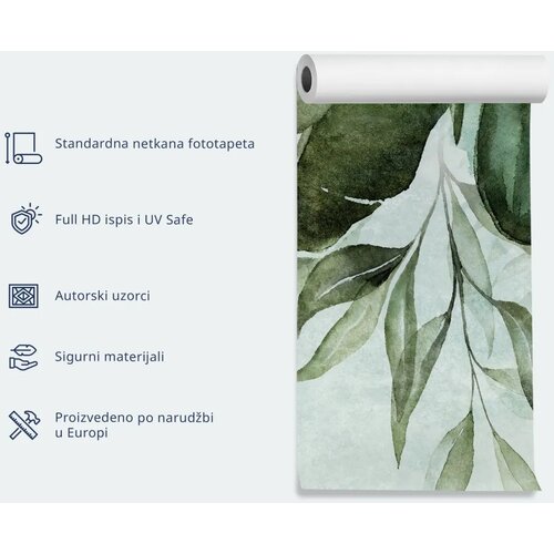  Foto tapeta - Retro Flowers - Second Variant 500x350 Cene