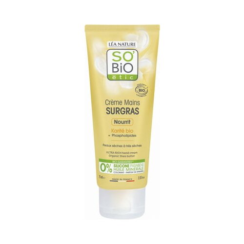 SO’BiO étic hidratantna krema za ruke s organskim shea maslacem Cijene