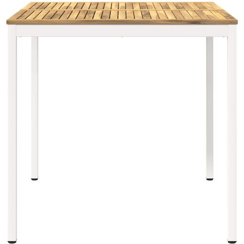  Stol za bar u vrtu Bijela 110 x 108,5 x 105 cm Slike