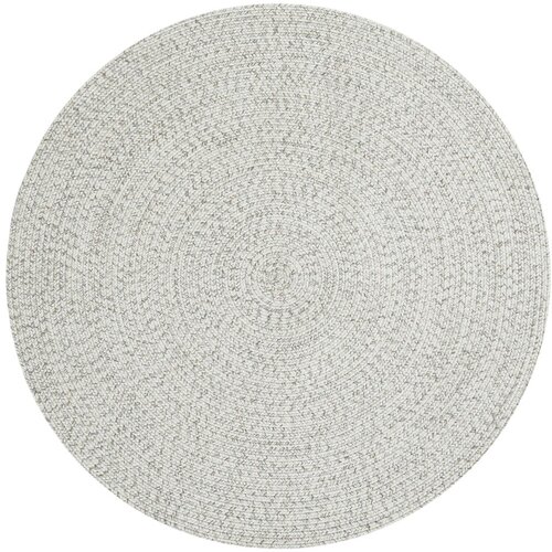 NORTHRUGS Belo-bež okrogla zunanja preproga &amp;oslash; 150 cm - NORTHRUGS Slike