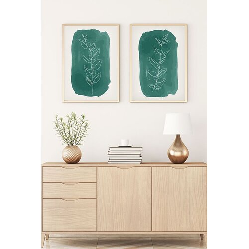 WALLXPERT Uramljena slika Huhu89, 50x70 cm , 2 dijela Cijene