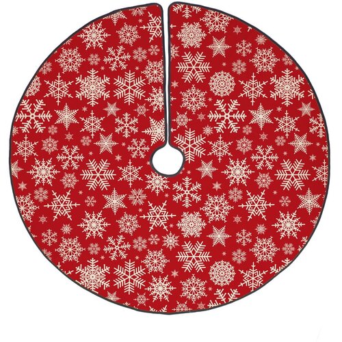 Butter Kings pamučni tepih ispod božićnog drvca Freezy Snowflakes, ø 130 cm Cijene