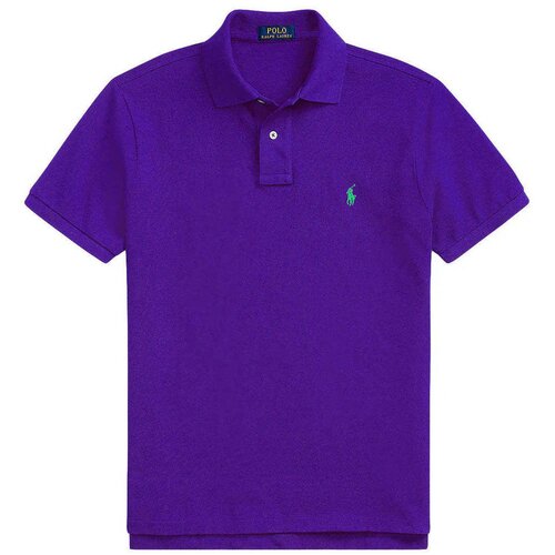 Polo Ralph Lauren Polo majice kratki rokavi - Vijolična Cene