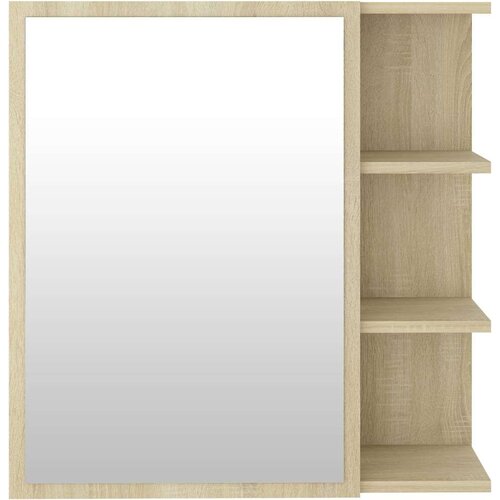  Kupaonski ormarić boja hrasta 62 5 x 20 5 x 64 cm od iverice Slike