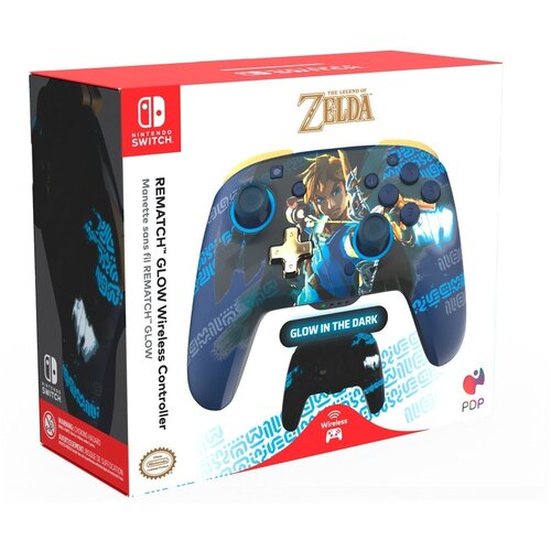 Pdp brezžični kontroler Rematch Glow Link Hero svetleč v temi za Nintendo Switch 1 & 2 Cene