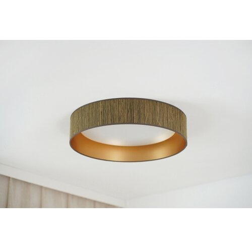  Brilagi - LED prigu&amp;scaron;iva svetiljka VEGAS SHINE LED/24W/230V braon/zlatna + daljinski upravljač Slike
