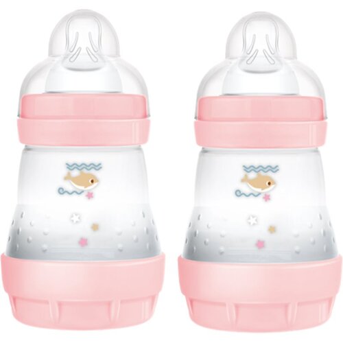 Mam Perfect Star Anti-colic Bottle antikolična steklenička 0m+ Pink 2x160 ml Cene