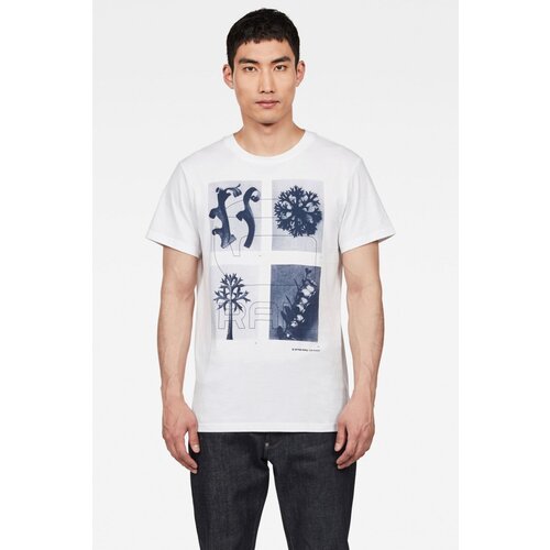 G-star T-shirt - Rijks graphic r t s\s white Cene