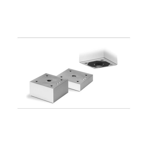 Nogica 706R štelujuća 75x75 H=30 Ral 9006 ( 440-129 ) Slike
