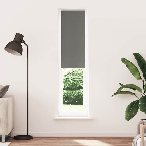 vidaXL Rolo zatemnjena siv 60x230 cm tkanina širina 55,7 cm poliester Cene