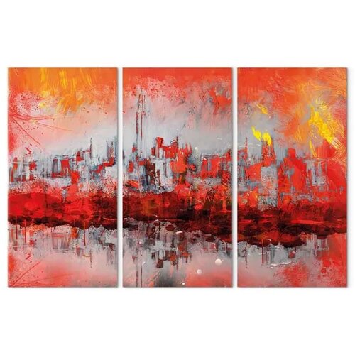  Slika - New York Sunset (3 Parts) 60x40 Cene