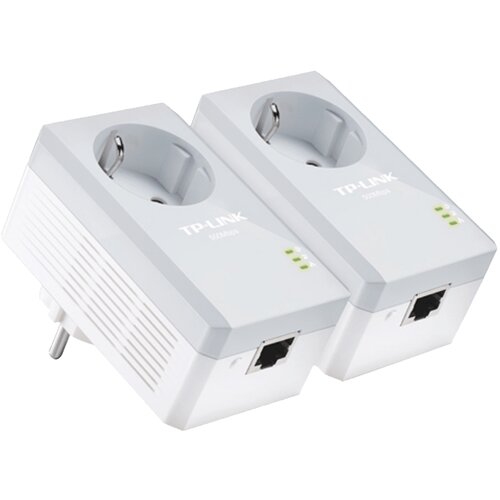 Tp-link TL-PA4010P KIT Powerline Adapter with AC Pass 600Mbps Slike