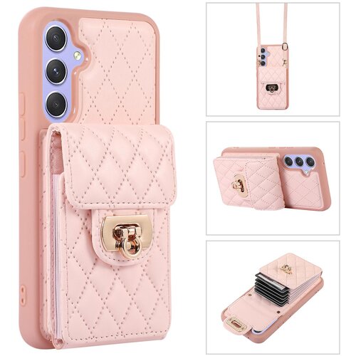 INORCO Ovitek za telefon za Samsung Galaxy A13 4G/5G/A04s 4G/A04 4G/M13 5G, PU usnje prevlečen TPU reža za kartice, pokrov na stojalu, (22036902) Slike