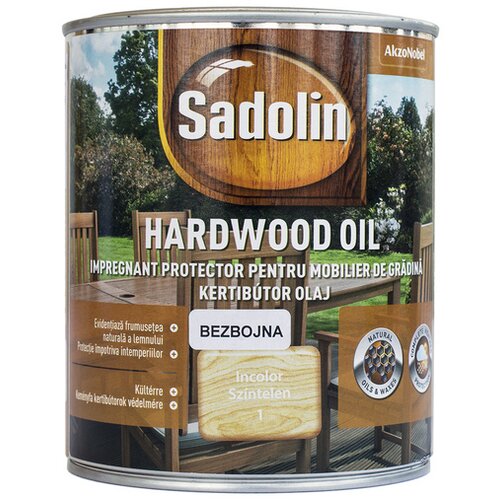 Sadolin Specijalni premaz za drvo Hardwood Oil tikovina 0,75 L Cijene