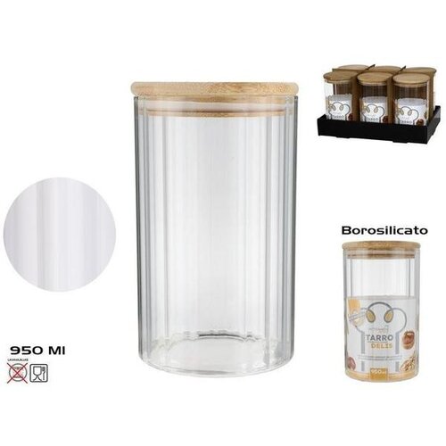  STAKLENKA 950ML DELIS BOROSILIKATNO STAKLO BAMBUS Cijene