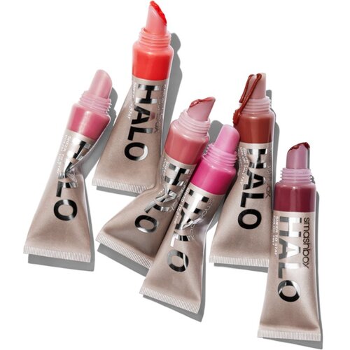 Smashbox Halo Sheer To Stay Color Tints tekoče rdečilo in sijaj za ustnice odtenek Pomegranate 10 ml Slike