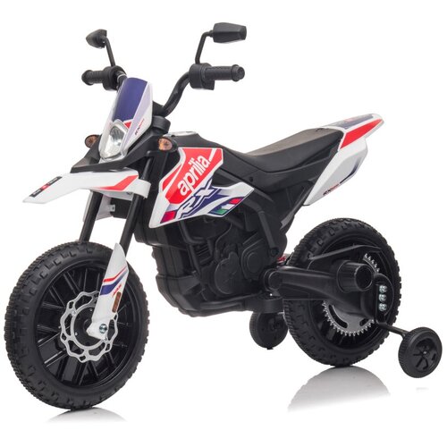  Licencirani motor na akumulator Aprilia RX - bijeli Cene