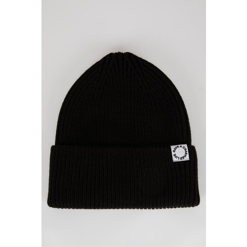 Defacto Women's Woven Labeled Knitwear Beret Cene