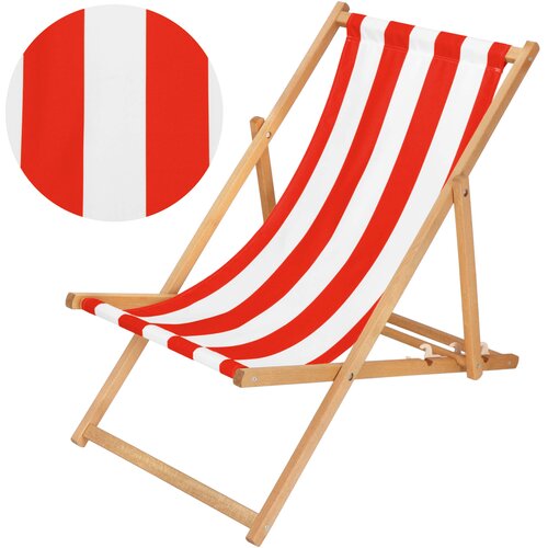 springos Zložljiv ležalnik, idealen za vrt, plažo ali balkon &ndash; impregniran les, (5000006721) Cene