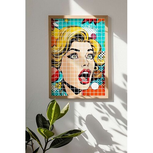 Wallity Uokvirena slika Popkare29, 33x48 cm Cijene